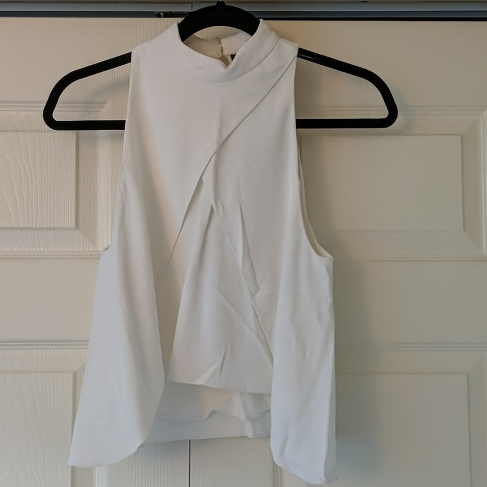 Zara | Sexy white party top